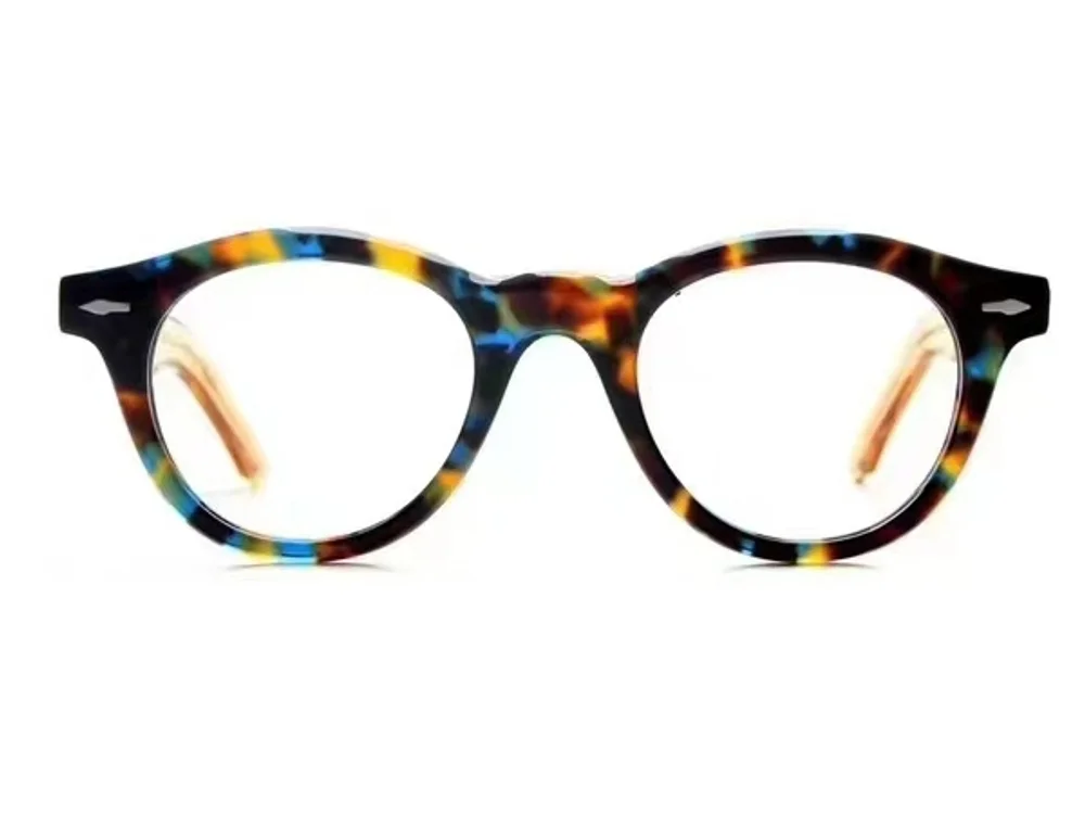 Multicolor acetate optical frame model 23052 shown from the front
