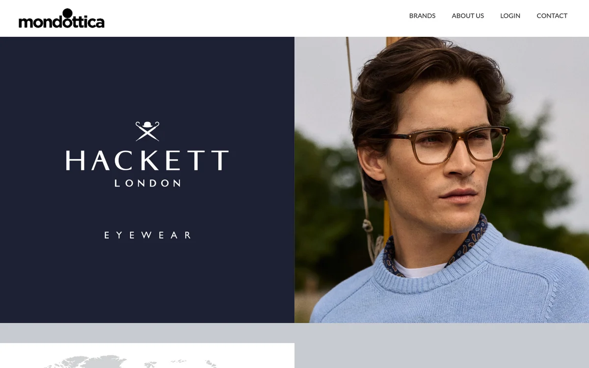 Mondottica USA official website screenshot