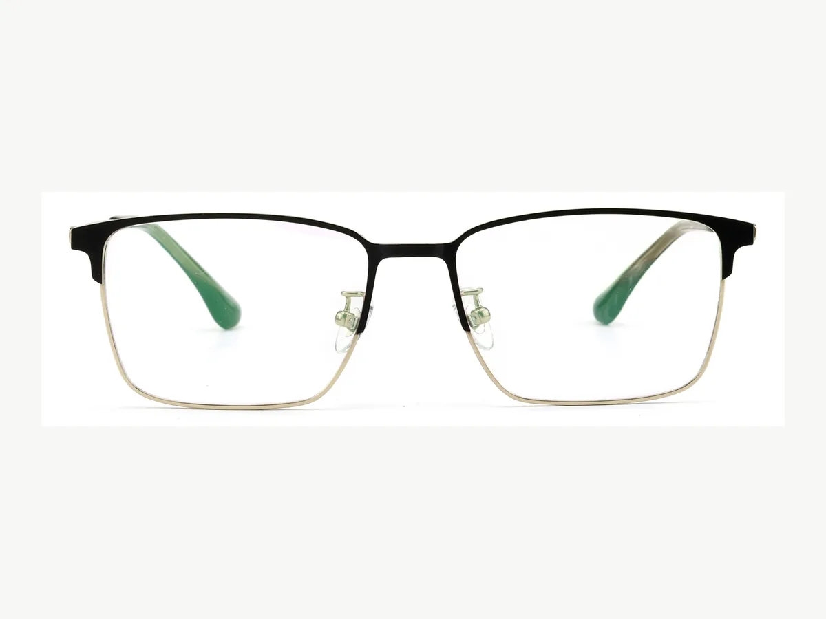 Titanium optical frame used as a custom development reference