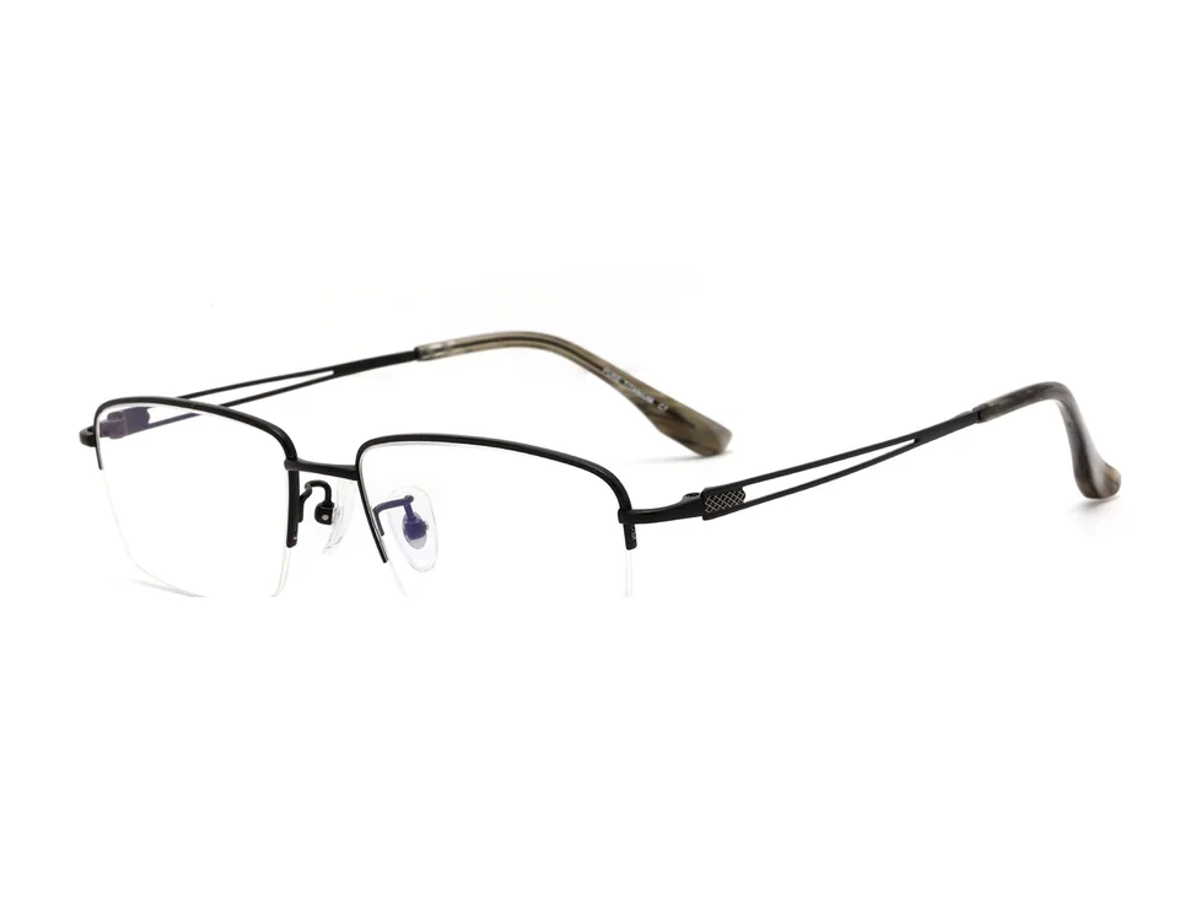 Pure titanium eyeglass frame model 89547 centered on a white background