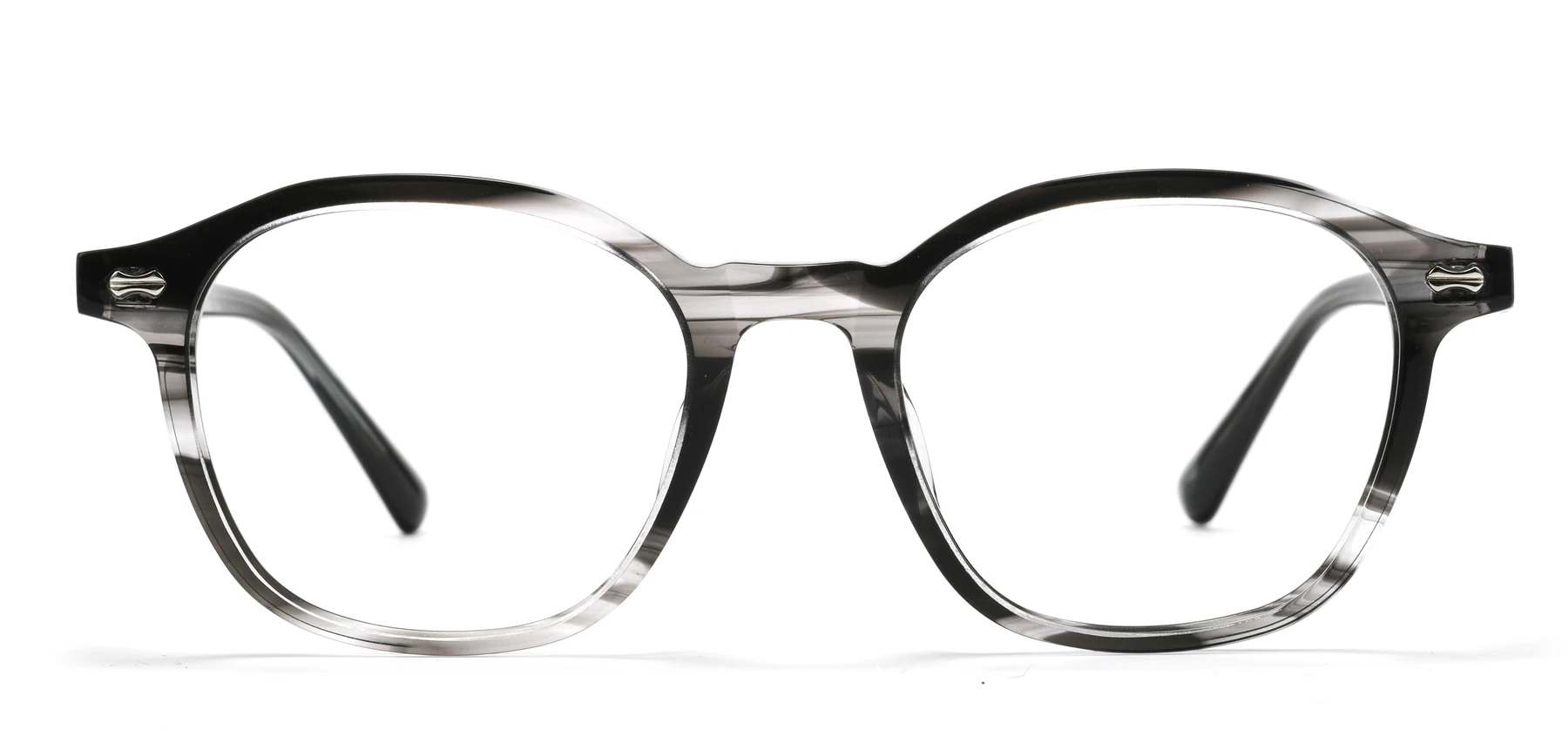 Front view of acetate eyeglass frame GG6012F