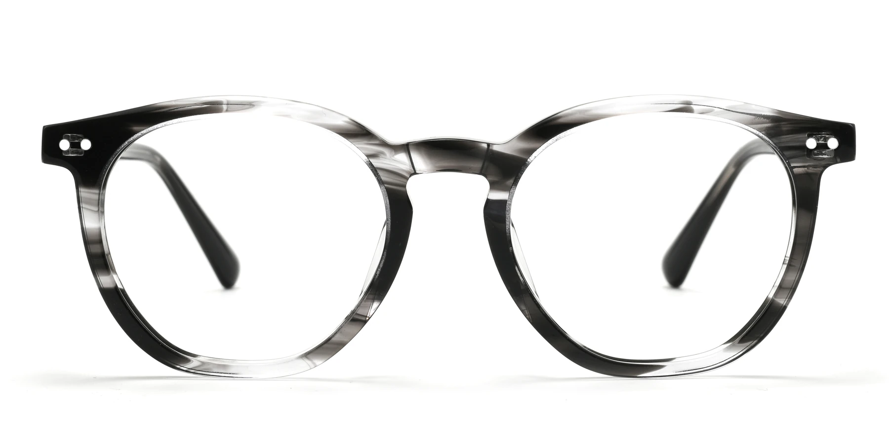 Acetate eyeglass frame GG6014F viewed from the front