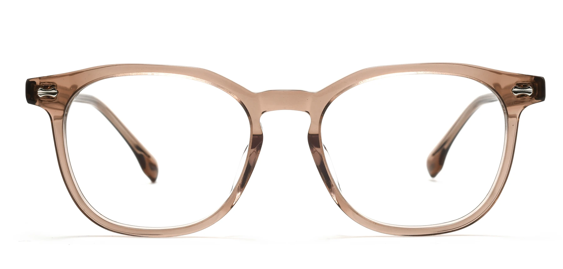 Front view of acetate eyeglass frame GG6016F