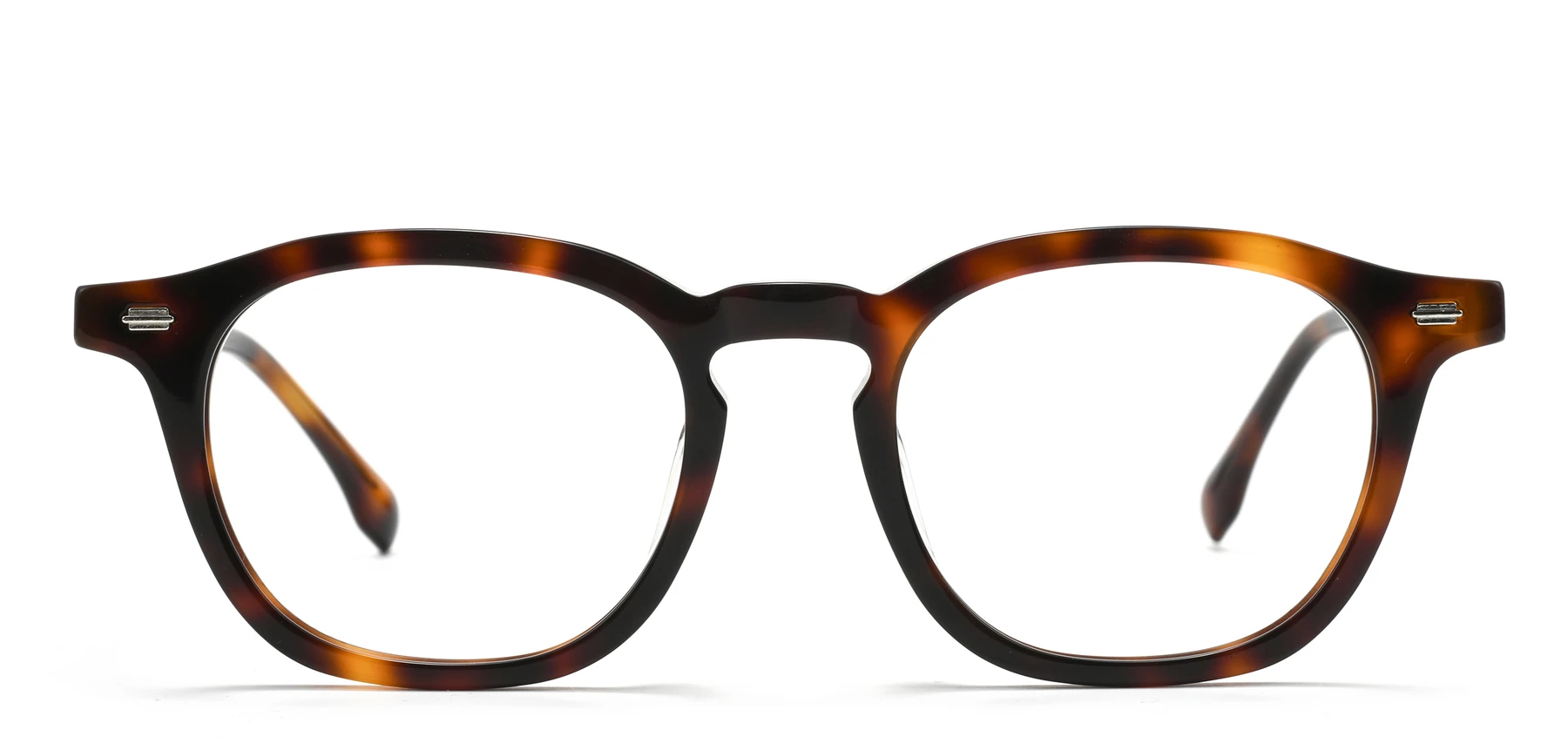 Front view of acetate eyeglass frame GG6018F