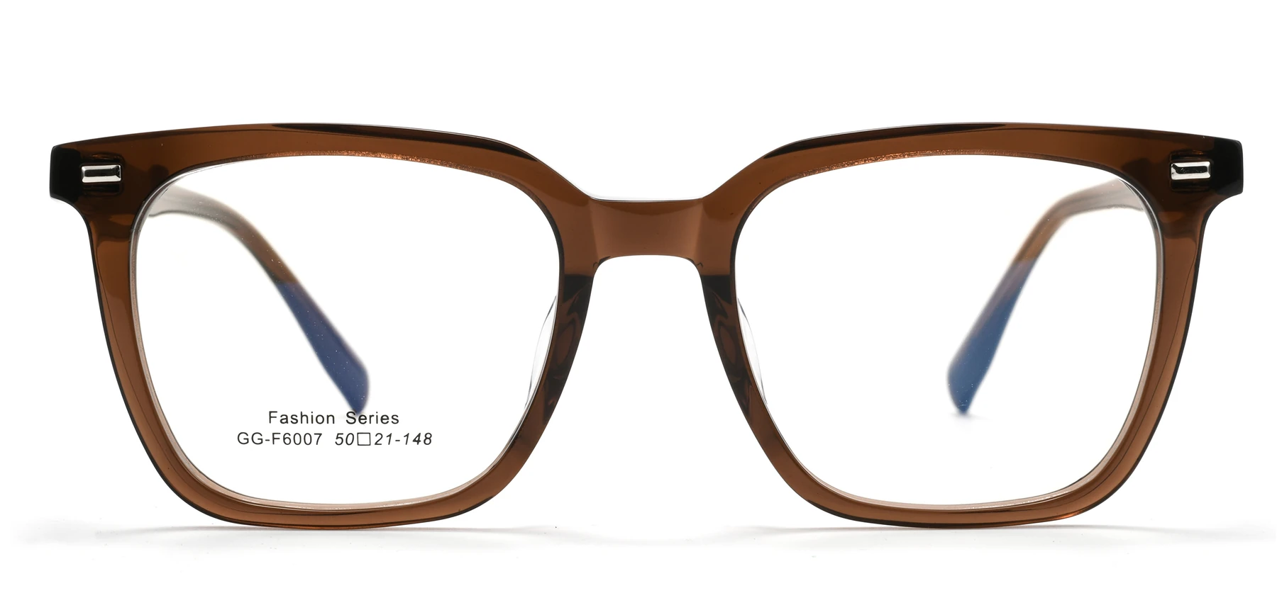 Acetate eyeglass frame GGF6007BJZ viewed from the front
